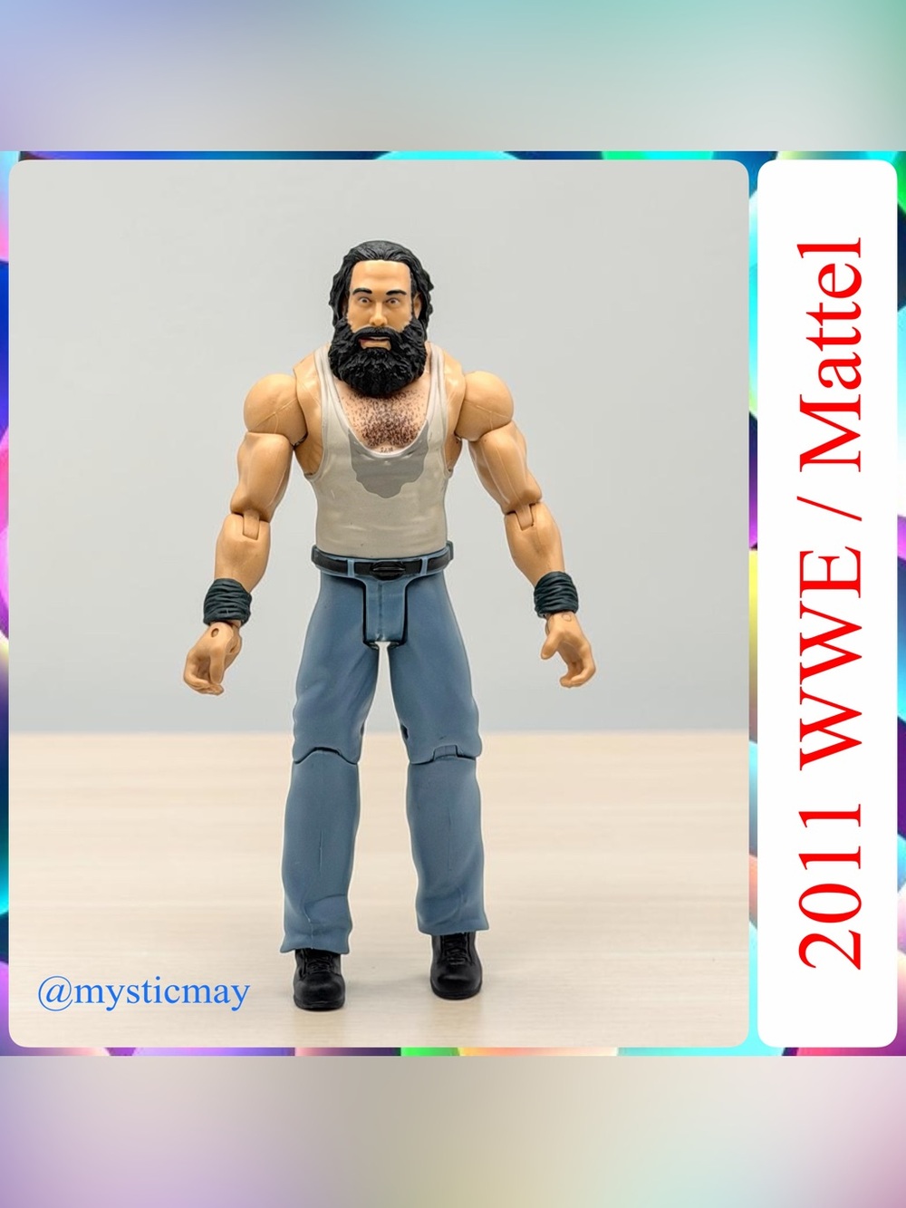 2011 WWE LUKE HARPER Wrestling Action Figure Wyatt Family Battle Pack Series 28